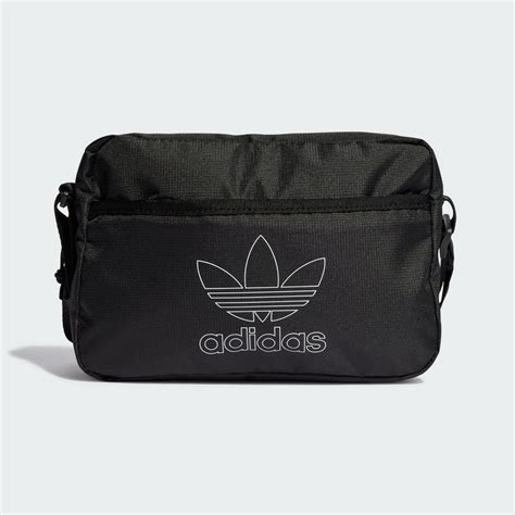 adidas tasche klein schwarz|adidas Originals SMALL AIRLINER .